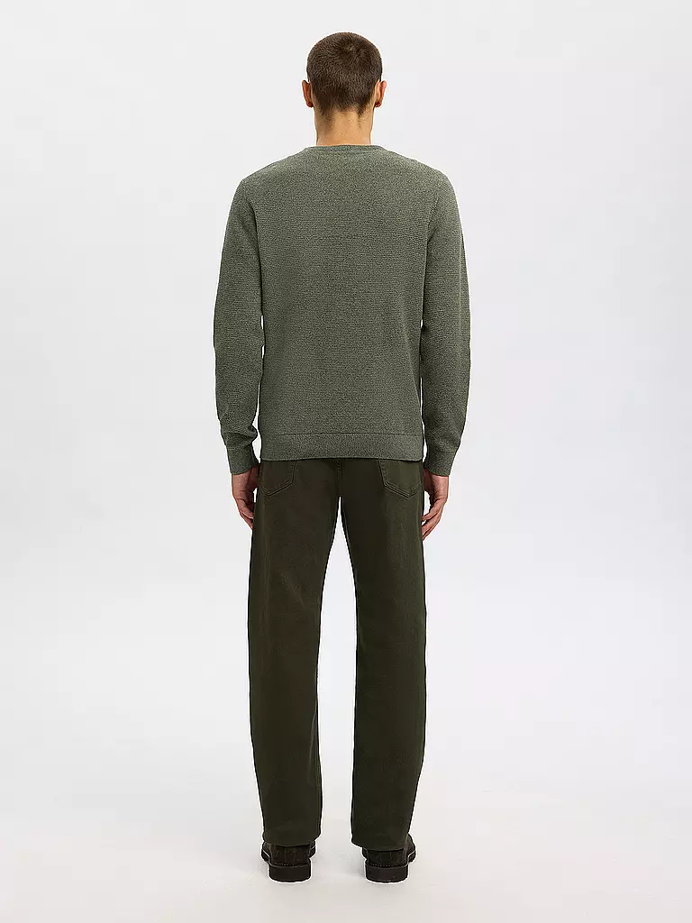 SELECTED | Pullover SLHROSS | olive