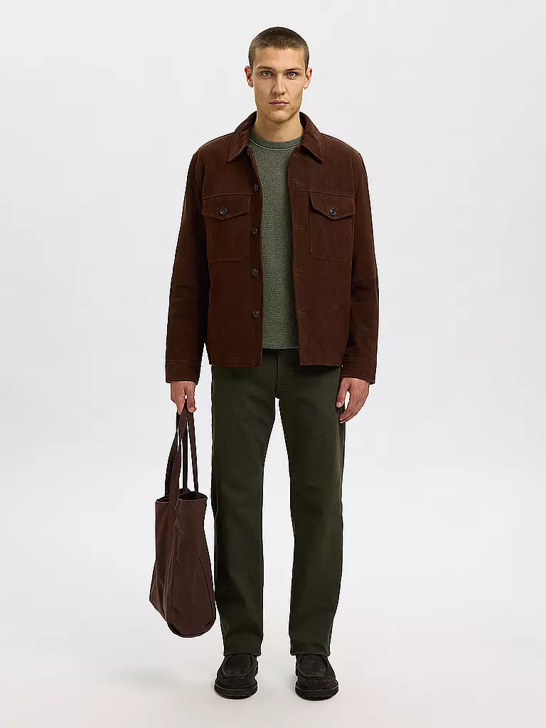 SELECTED | Pullover SLHROSS | olive