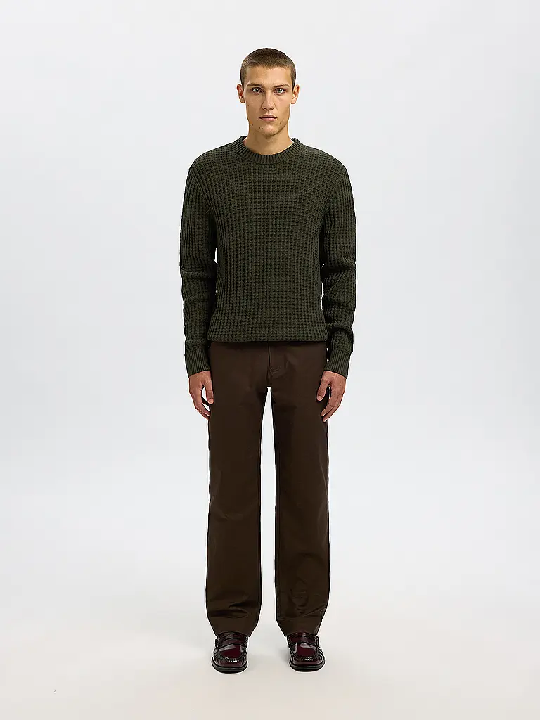 SELECTED | Pullover SLHTOM  | grau