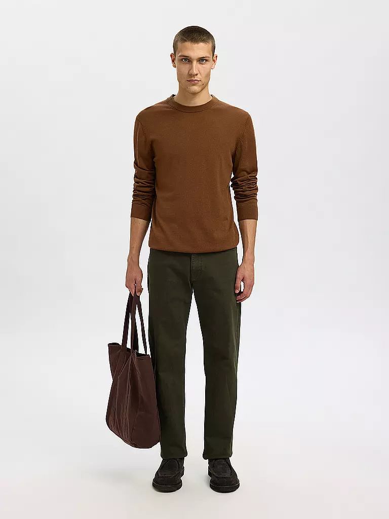 SELECTED | Pullover SLHTRAY | dunkelgrün