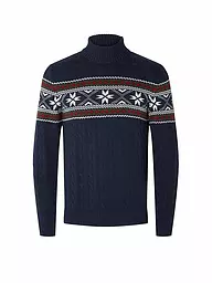 SELECTED | Rollkragenpullover SLHFLAKE | blau