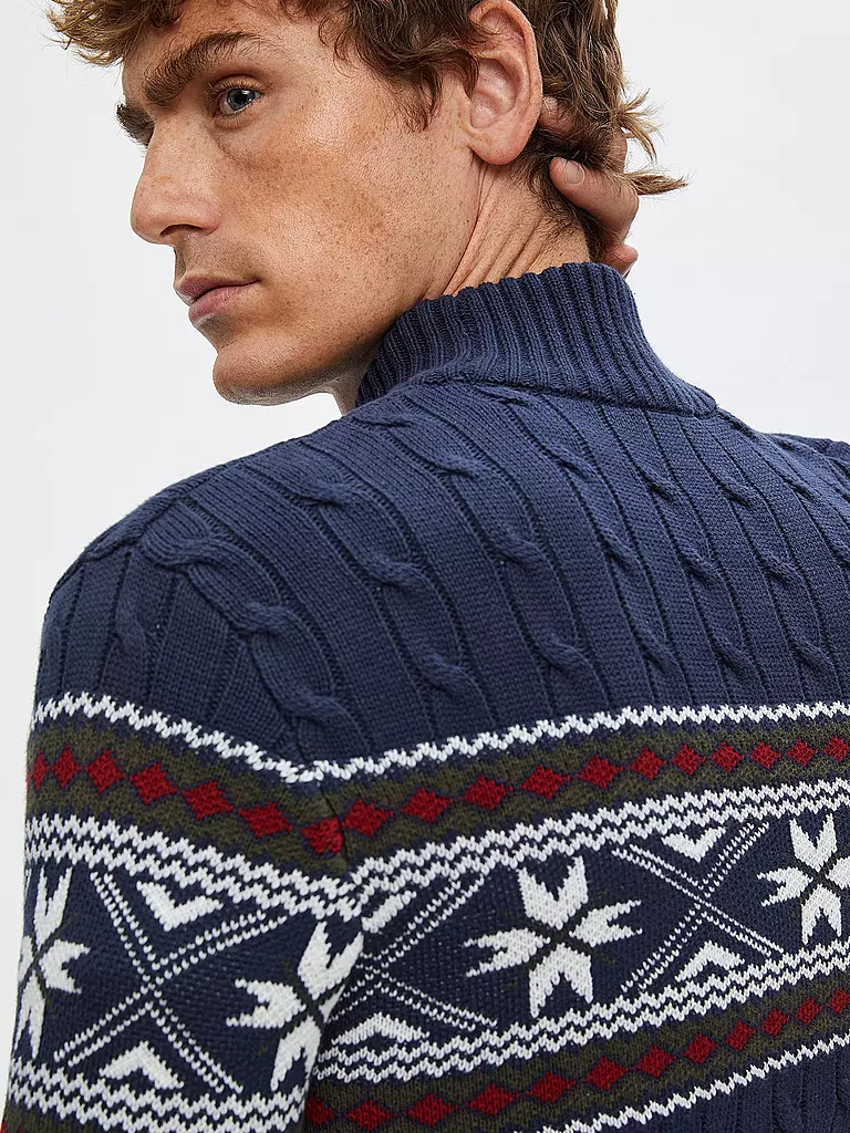 SELECTED | Rollkragenpullover SLHFLAKE | beige