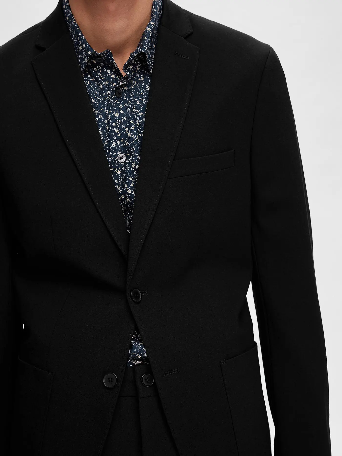 SELECTED | Sakko SLHSLIM-DELON | schwarz