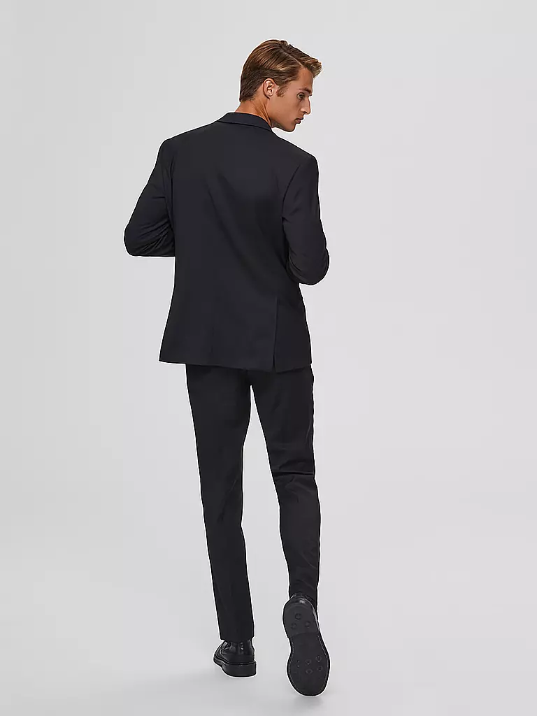 SELECTED | Sakko Slim Fit SLHBILL | schwarz