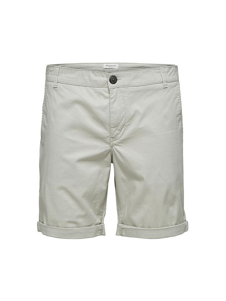 SELECTED | Short Straight-Fit "SLHPARIS" | creme