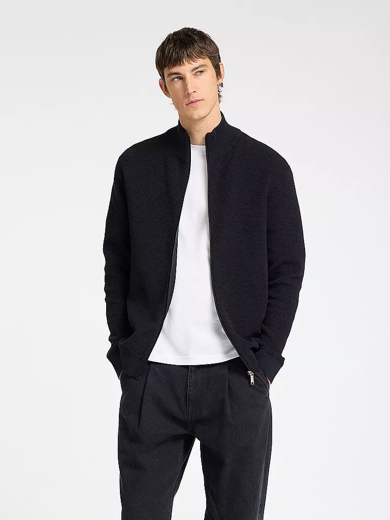 SELECTED | Strickjacke SLHROSS | grau