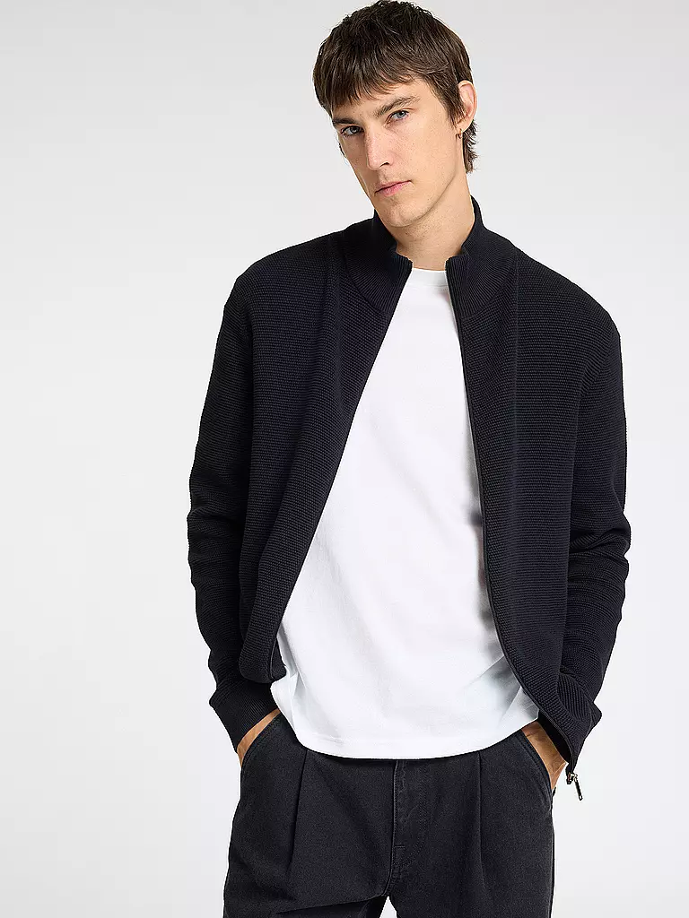 SELECTED | Strickjacke SLHROSS | grau