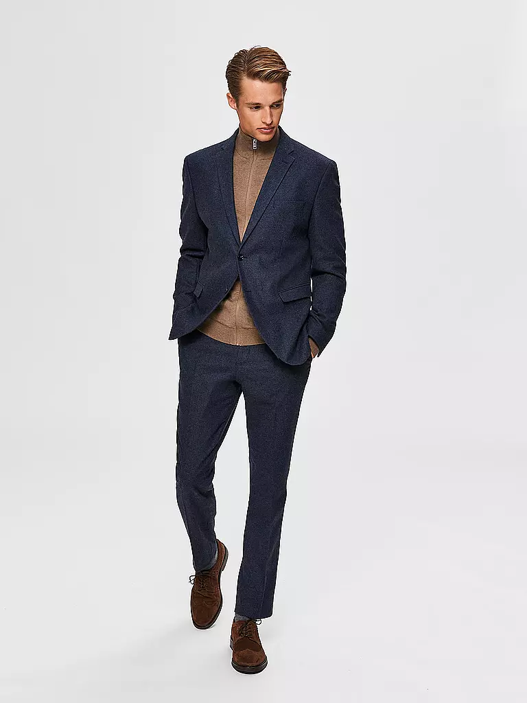 SELECTED | Strickjacke | grau