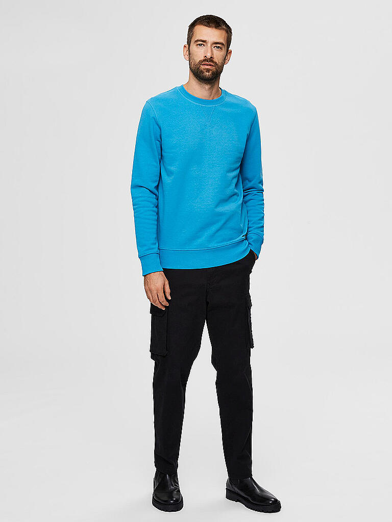 SELECTED | Sweater " SLHJASON340  " | blau
