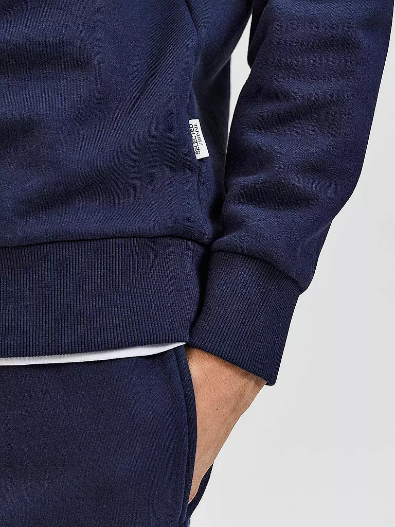 SELECTED | Sweater SLHRELAXHOFFMAN  | blau