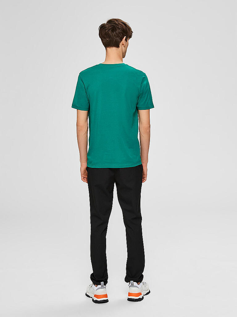 SELECTED | T-Shirt  "SLHTHEPERFECT" | grün