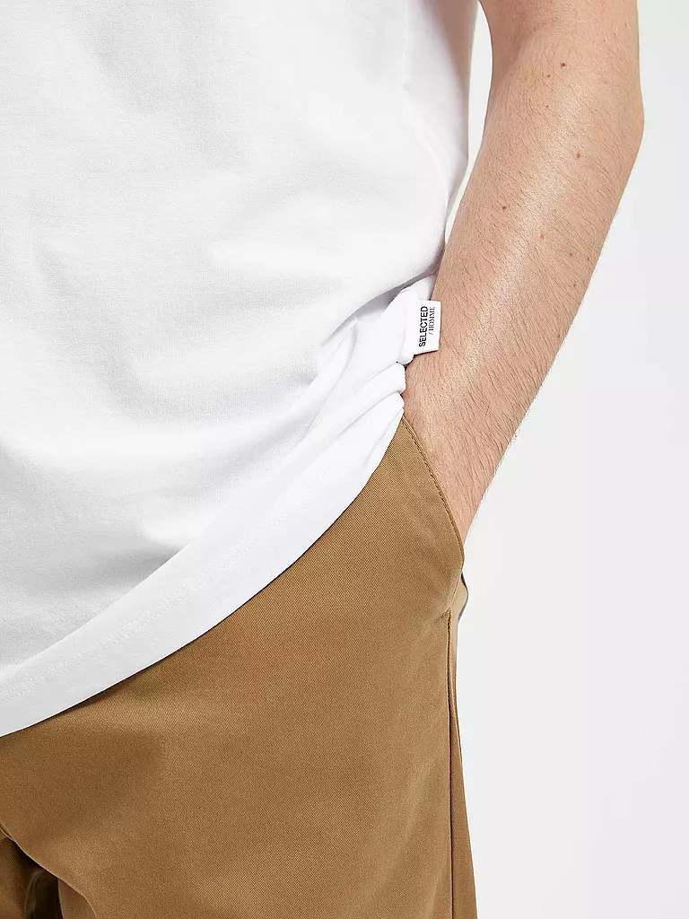 SELECTED | T-Shirt SLHASPEN | olive