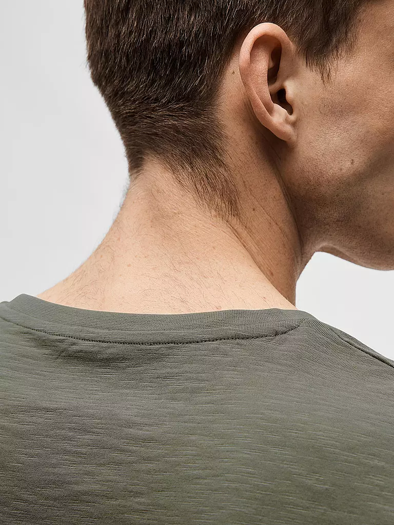 SELECTED | T-Shirt SLHASPEN | hellblau