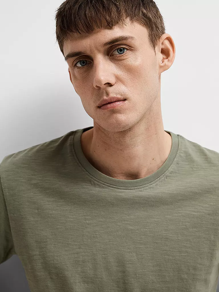 SELECTED | T-Shirt SLHASPEN | hellblau