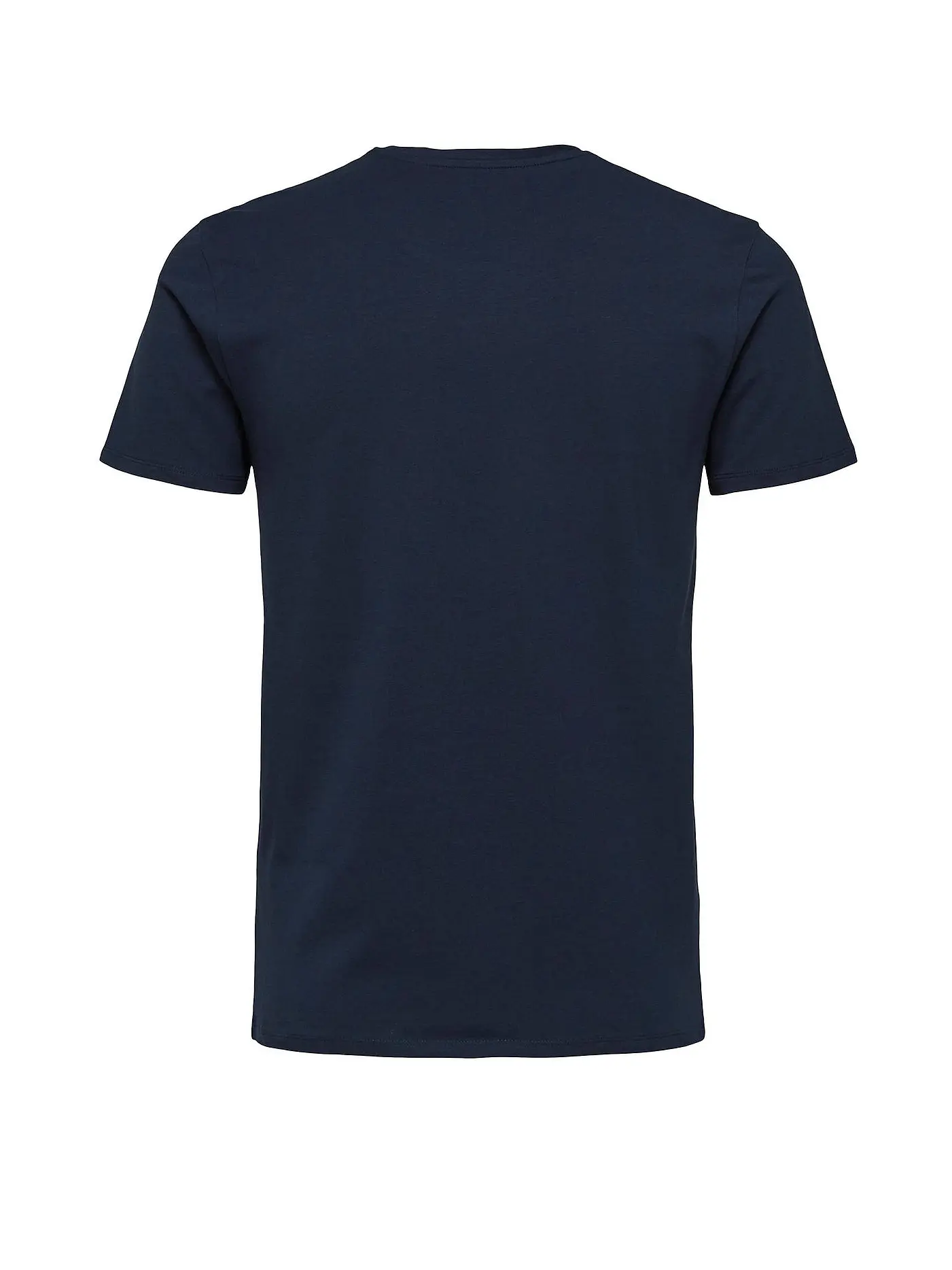 SELECTED | T-Shirt SLHNEWPIMA | blau