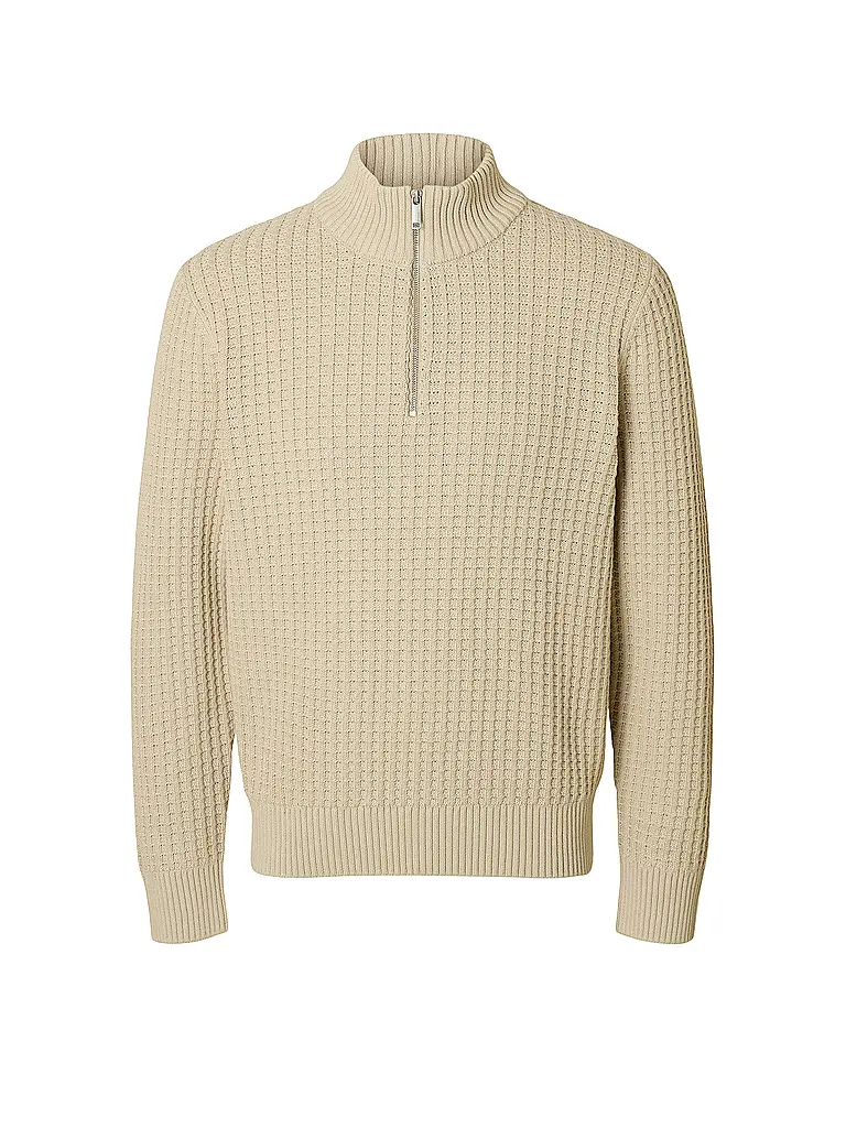 SELECTED | Troyer Pullover  | beige