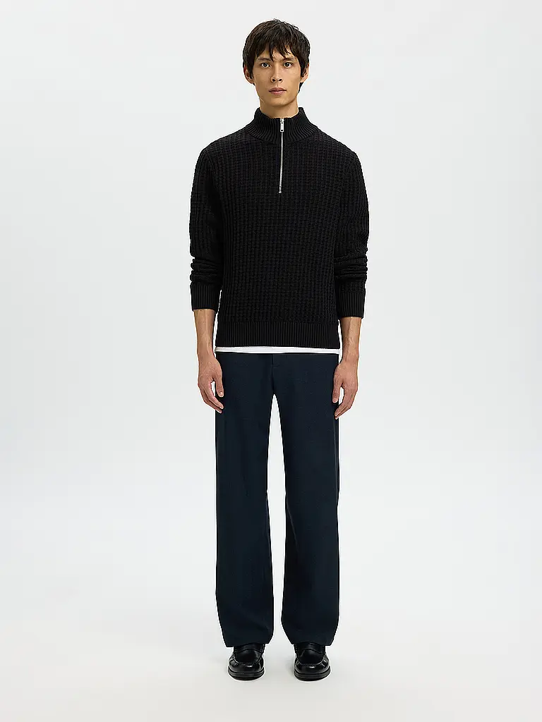 SELECTED | Troyer Pullover  | schwarz