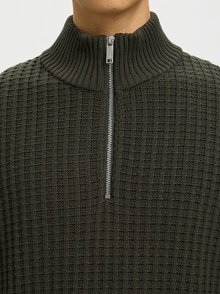 SELECTED | Troyer Pullover  | grau