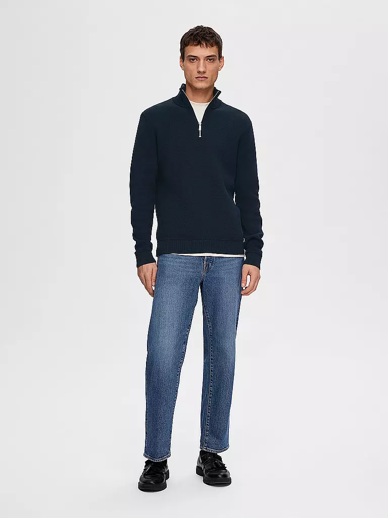 SELECTED | Troyer Pullover SLHDANE | blau