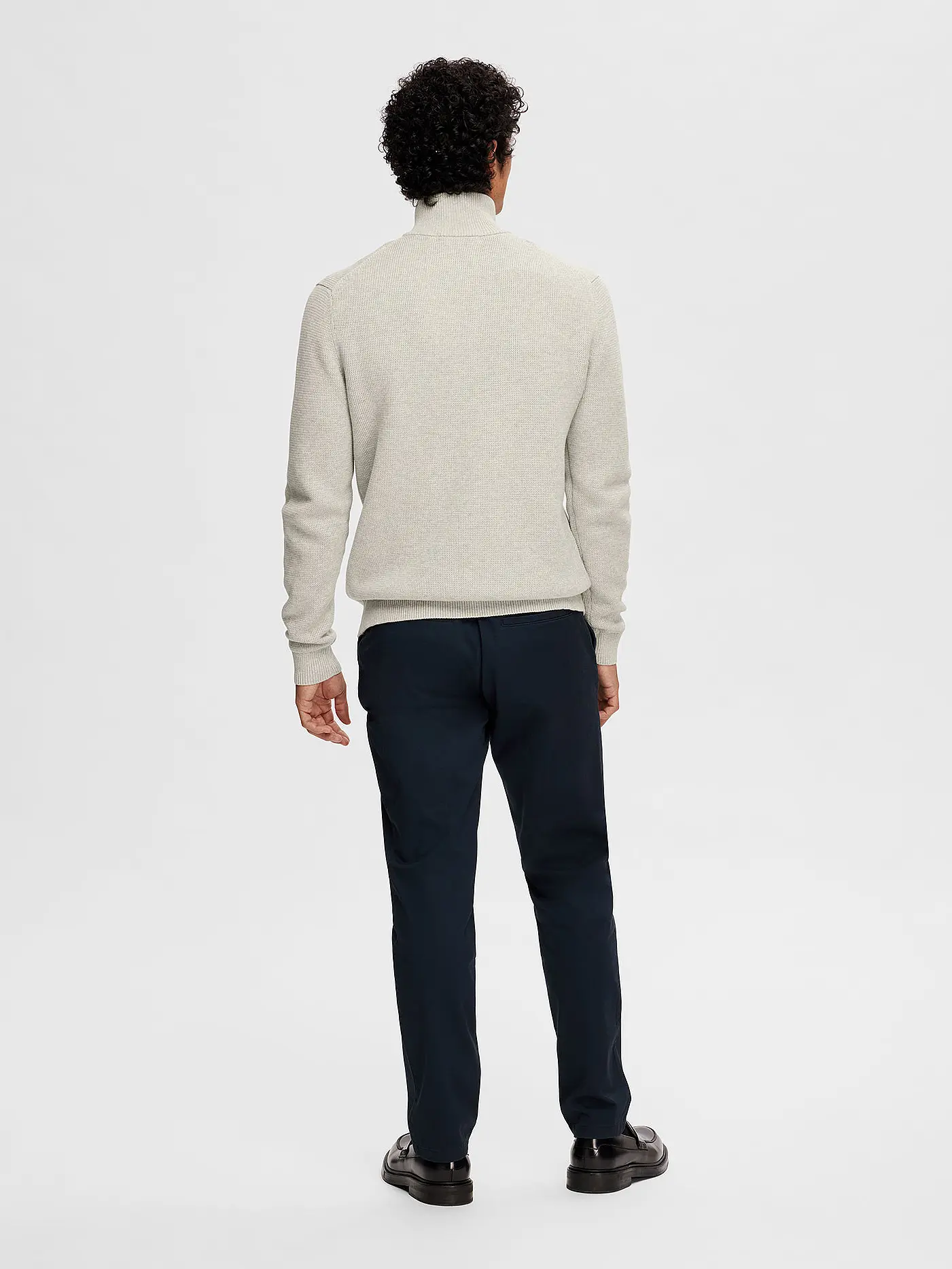 SELECTED | Troyer Pullover SLHDANE | hellgrau