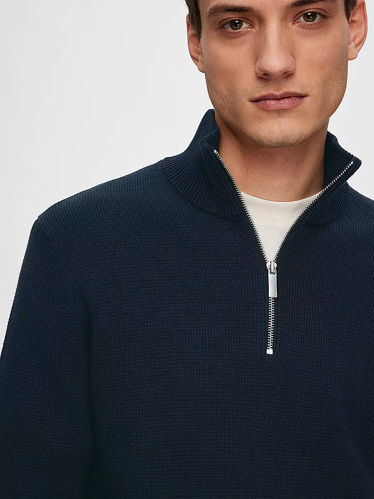 SELECTED | Troyer Pullover SLHDANE | blau