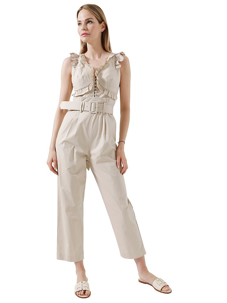 SELF-PORTRAIT Overall beige | 36