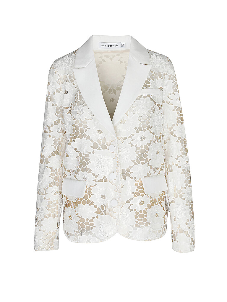 SELF-PORTRAIT Blazer weiss | 36