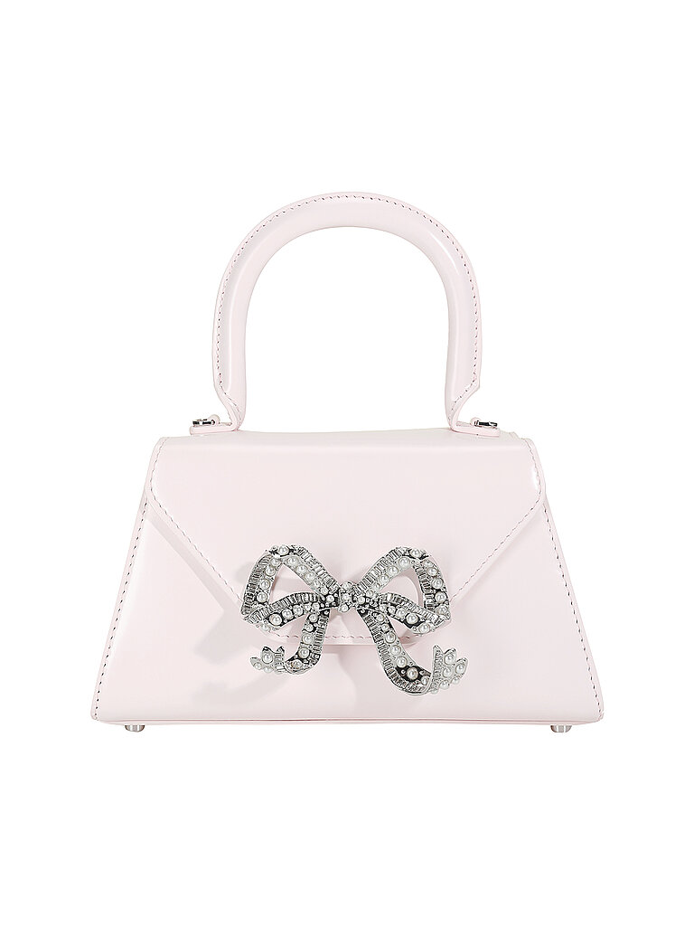 SELF-PORTRAIT Ledertasche - Mini Bag  pink