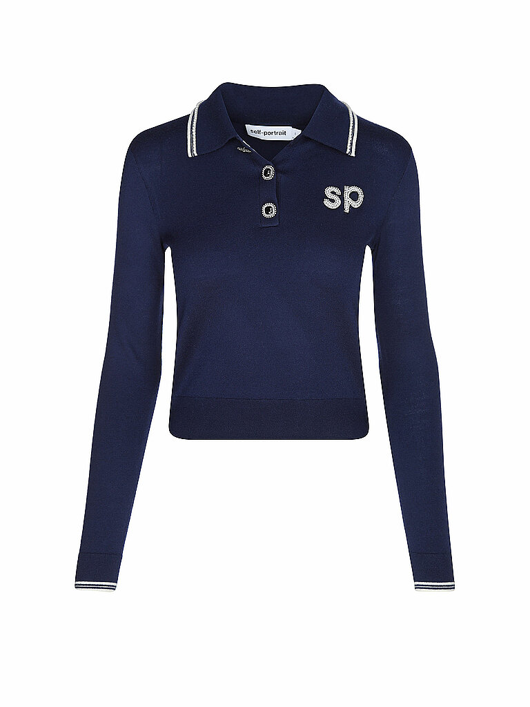 SELF-PORTRAIT Poloshirt – SELF-PORTRAIT