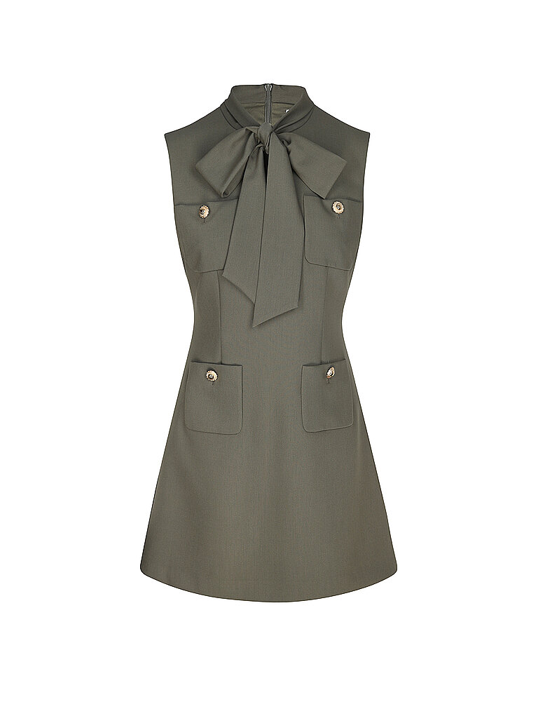 SELF-PORTRAIT Minikleid  olive | 38