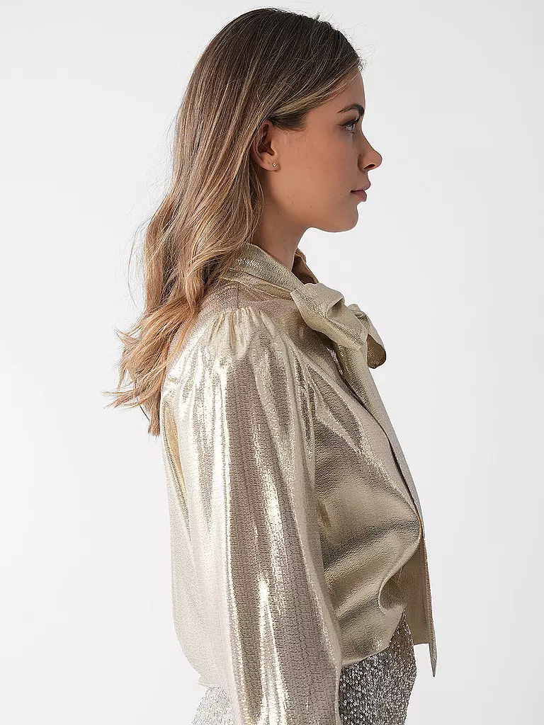 SELF-PORTRAIT | Bluse  | gold