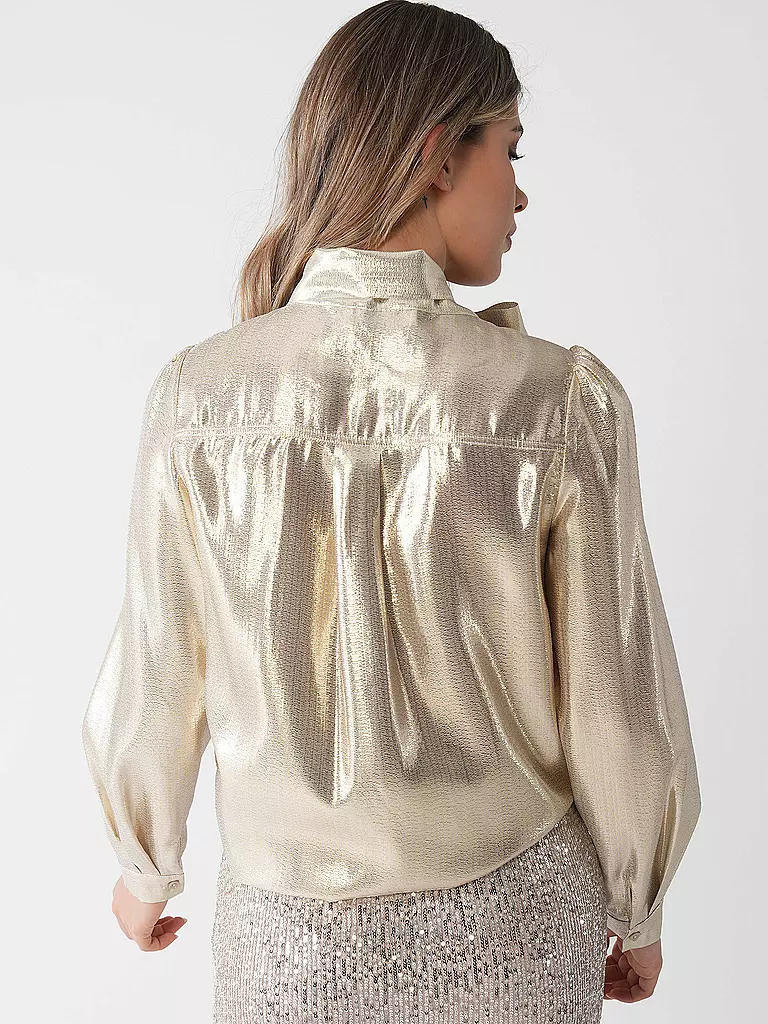 SELF-PORTRAIT | Bluse  | gold