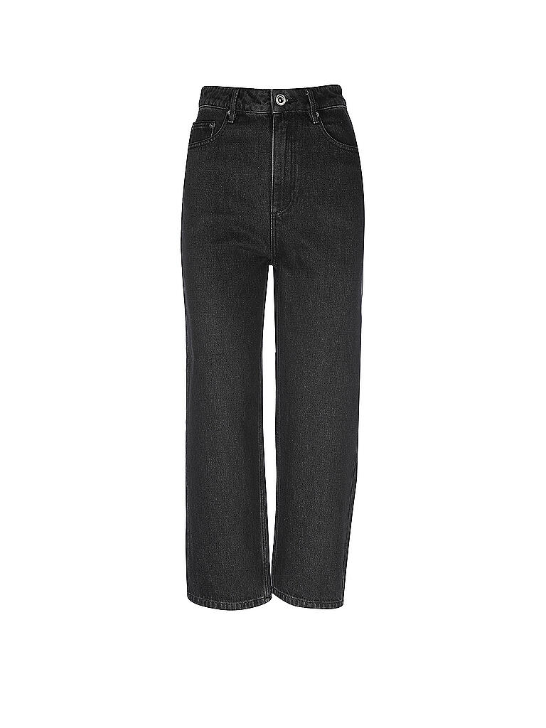 SELF-PORTRAIT | Jeans Mom Fit  | schwarz