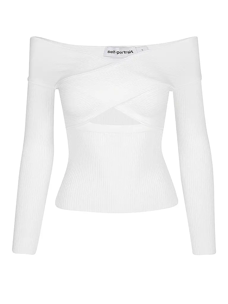 SELF-PORTRAIT | Langarmshirt | weiss