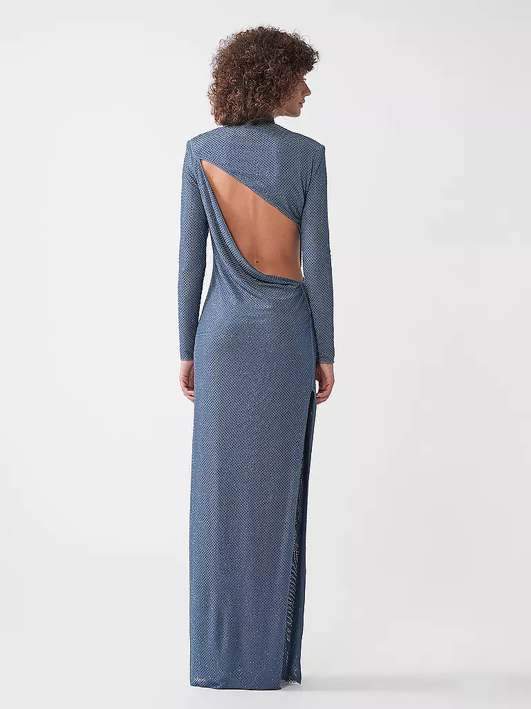 SELF-PORTRAIT | Maxikleid | blau