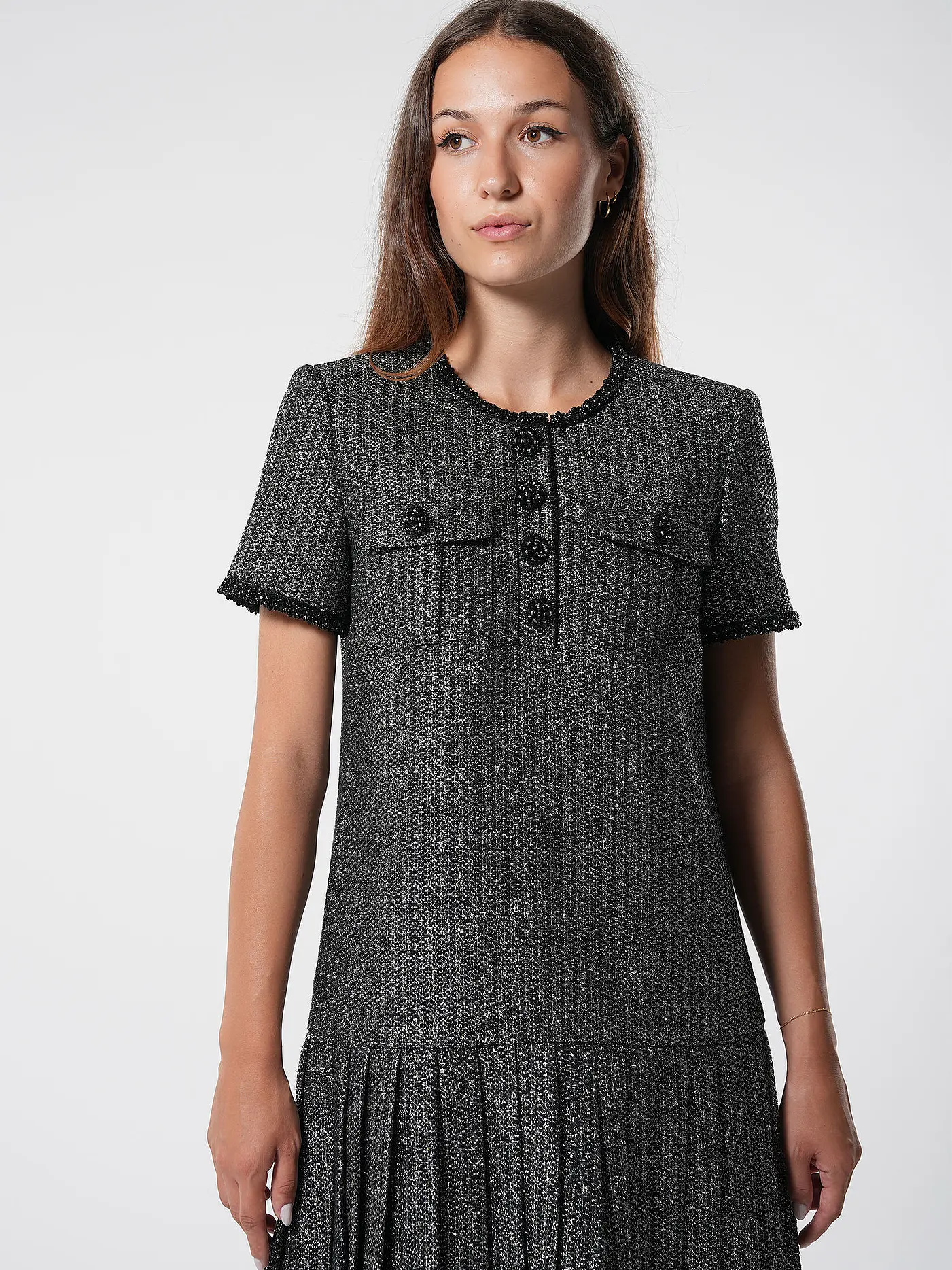 SELF-PORTRAIT | Minikleid  | schwarz