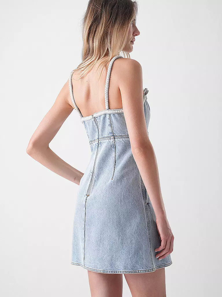 SELF-PORTRAIT | Minikleid  | hellblau