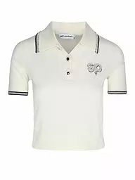 SELF-PORTRAIT | Poloshirt  | creme