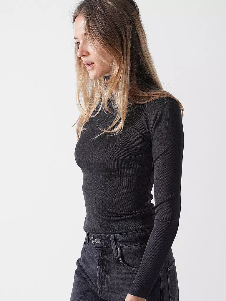 SELF-PORTRAIT | Rollkragenpullover | dunkelrot