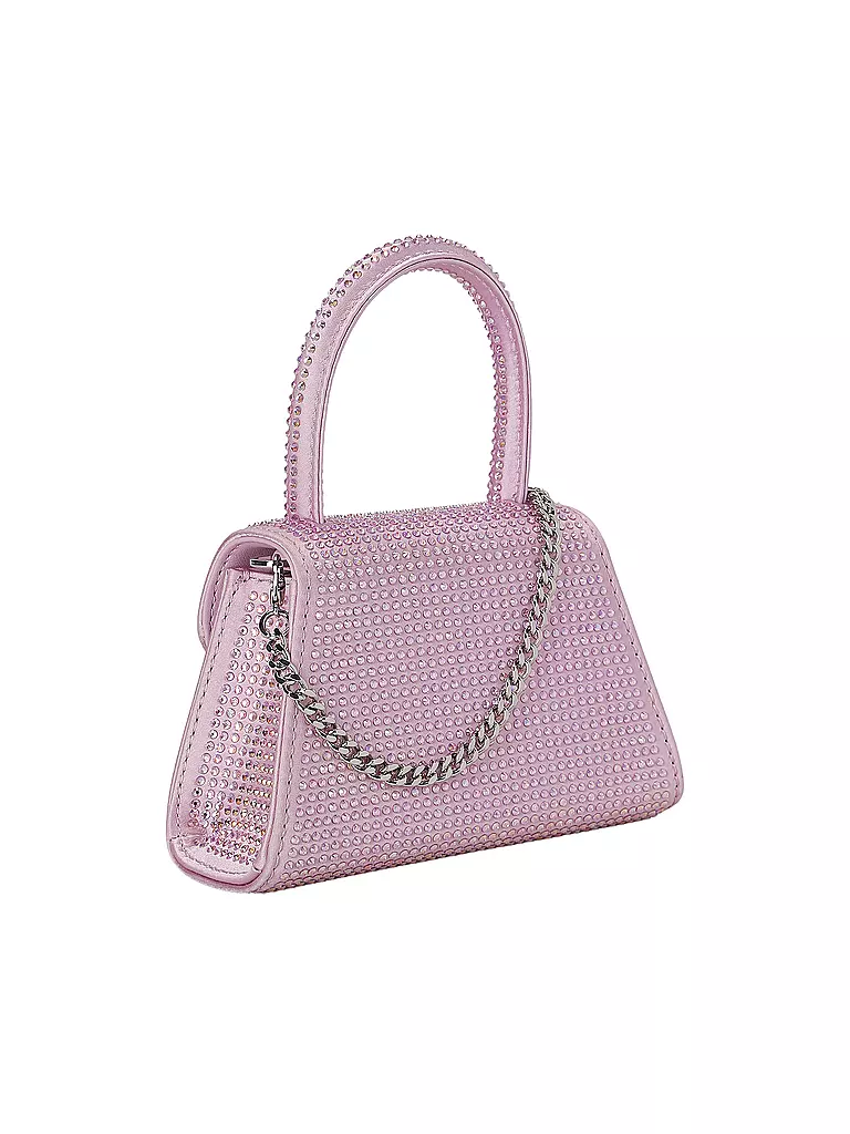 SELF-PORTRAIT | Tasche - Mini Bag RHINESTONE | pink