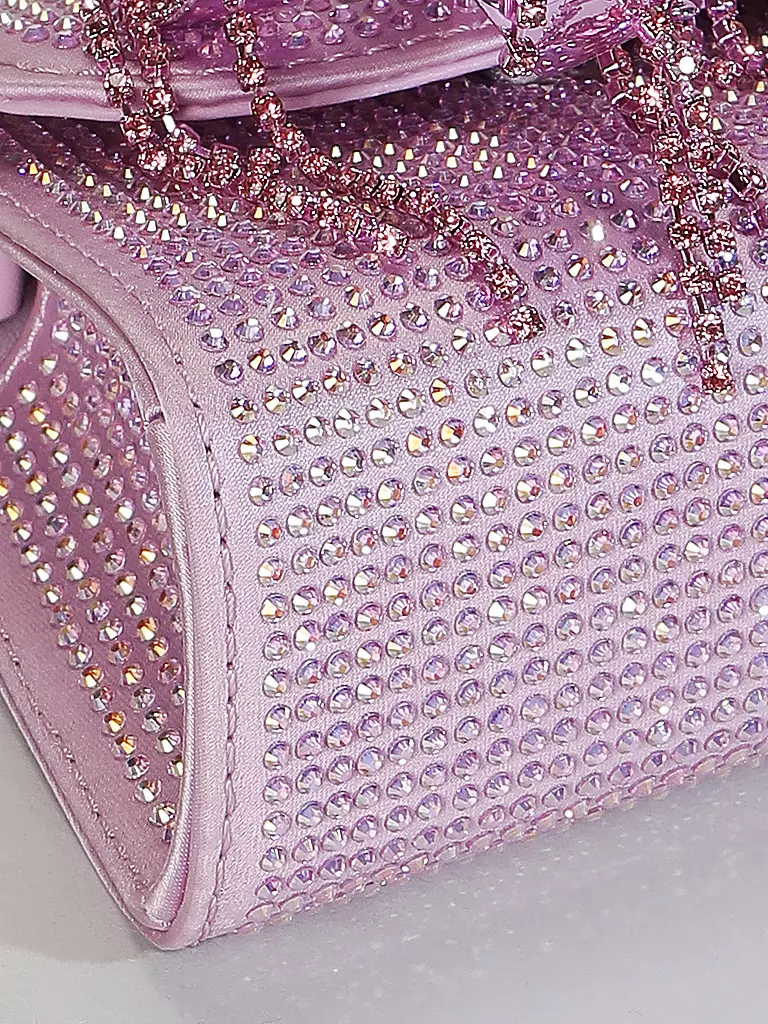 SELF-PORTRAIT | Tasche - Mini Bag RHINESTONE | pink