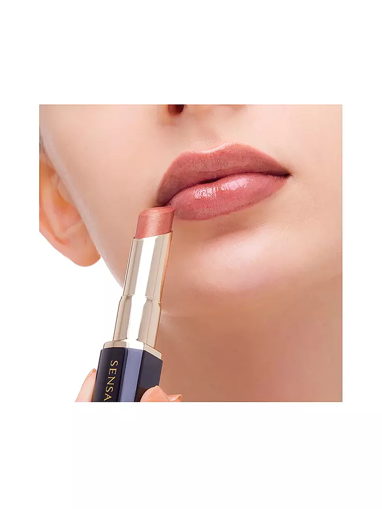 SENSAI | Lippenstift - Lasting Plump Lipstick Refill (LPL06 Shimmer Nude) | creme