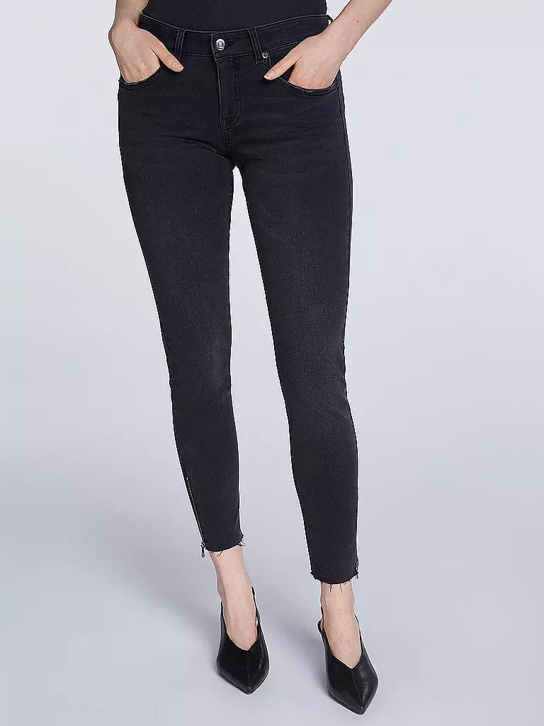 SET | Jeans Skinny Fit 7/8 | grau
