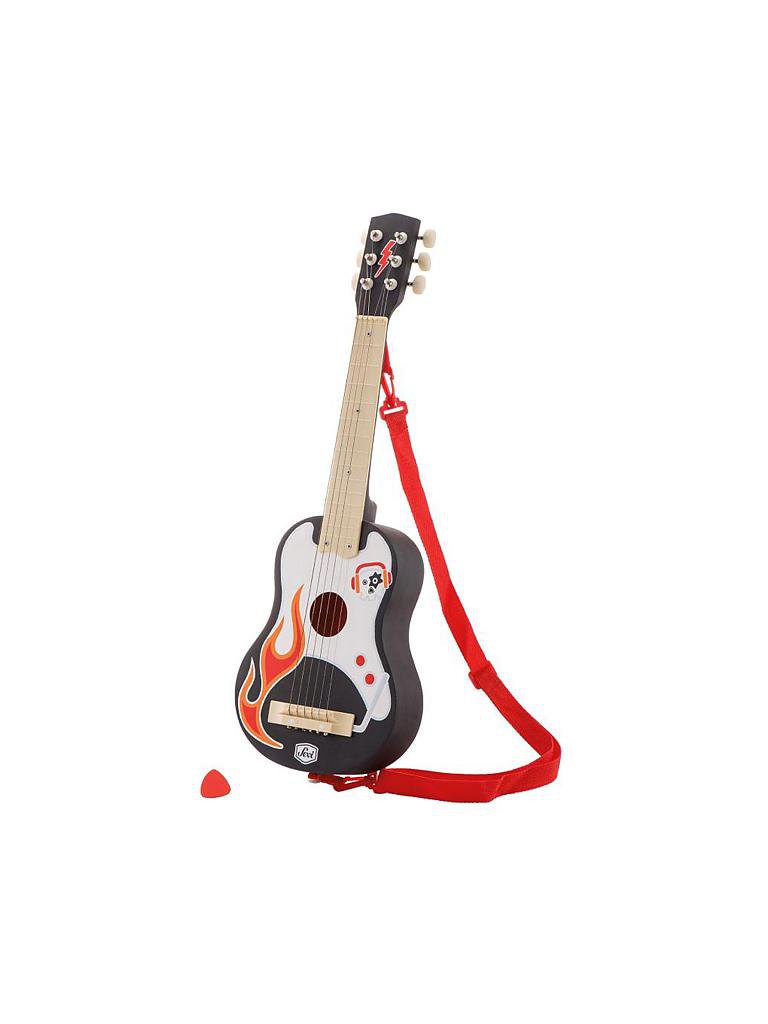 SEVI | Akustische Rock-Gitarre mit Gurt | transparent