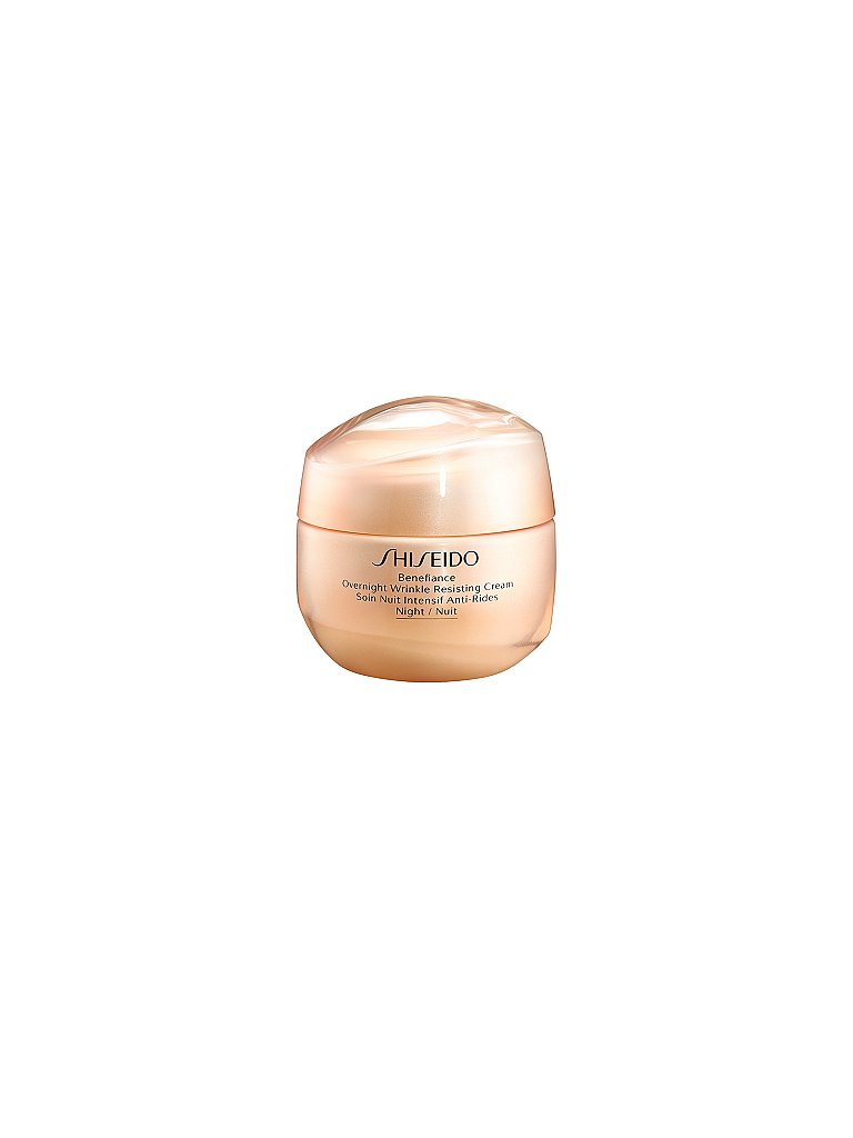 Shiseido Keine Farbe Gesichtscreme - Benefiance Overnight Wrinkle Resisting 50Ml Cream 50Ml Eg