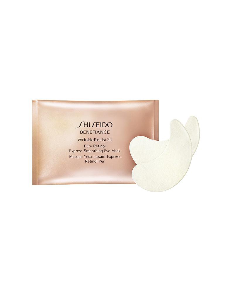 SHISEIDO | Benefiance WrinkleResist24 Pure Retinol Express Smoothing Eye Mask 12Stk. | keine Farbe