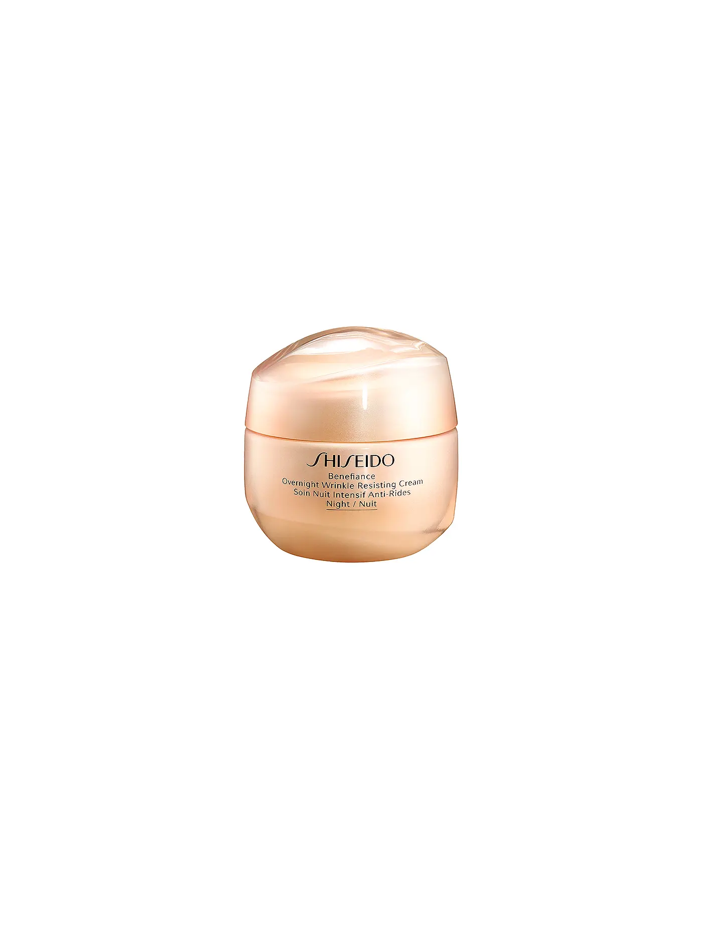 SHISEIDO | Gesichtscreme - Benefiance Overnight Wrinkle Resisting 50ml Cream 50ml | keine Farbe