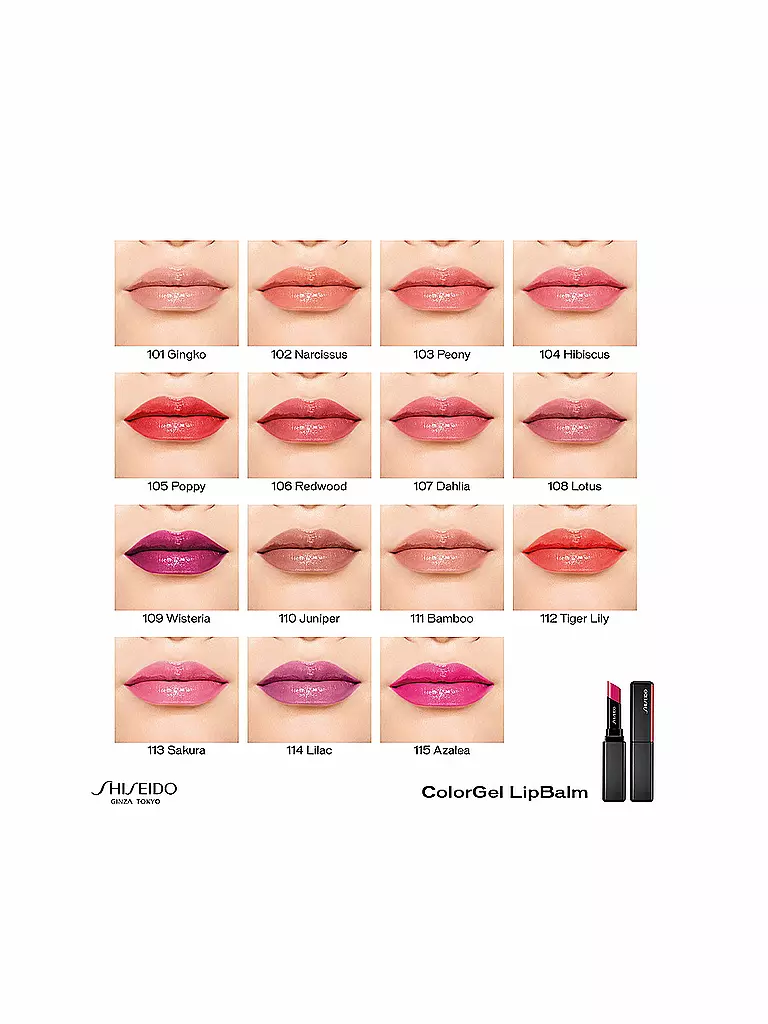 SHISEIDO | Lippenstift - ColorGel Lipbalm (110 Jumper) | braun