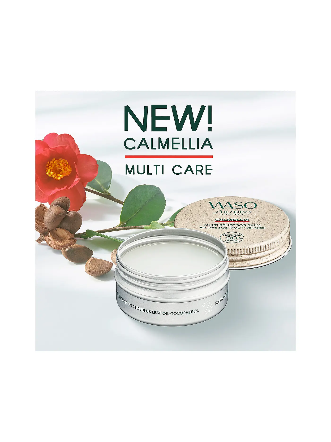 SHISEIDO | WASO CALMELLIA Multi-Relief SOS Balm 20g | keine Farbe