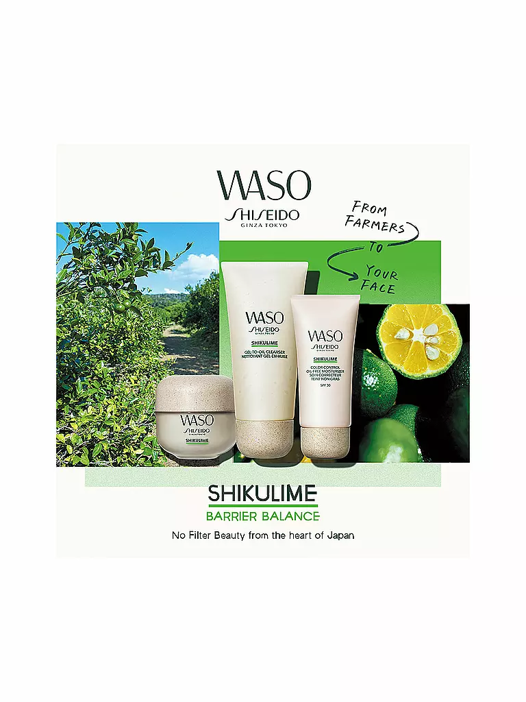 SHISEIDO | WASO SHIKULIME COLOR CONTROL OIL-FREE MOISTURIZER 50ml | keine Farbe